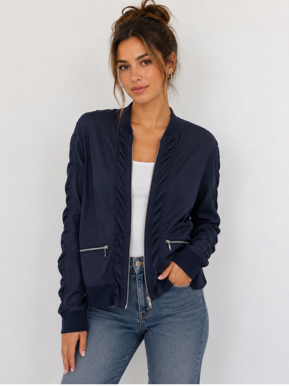 Chicos Zenergy Blue Matching Set